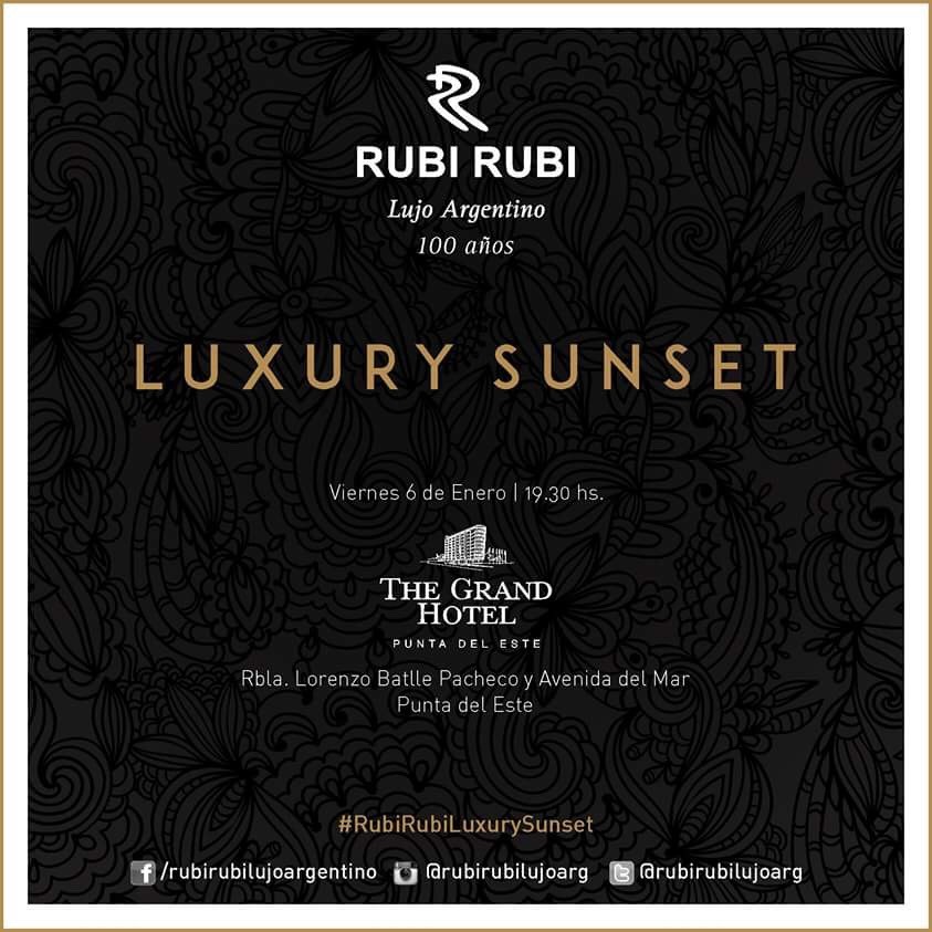eventos, rubi rubi, pampita, punta del este, moda, lifestyle, sunset, the grand hotel, coctel, lujo, luxury, matias tomati